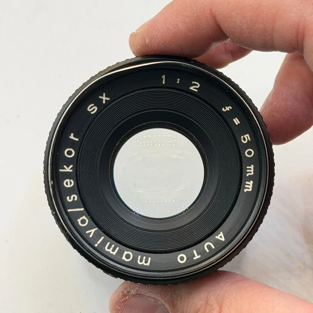 Mamiya Sekor DSX 500 35mm SLR Film Camera with Auto Mamiya-Sekor SX 50mm f2 Read